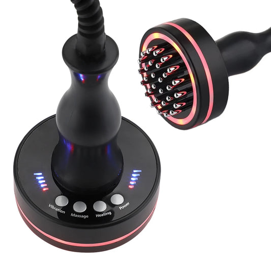 Appareil de massage Gua Sha électrique à micro-courant chauffant et vibrant pour le corps, brosse de massage méridienne amincissante et anti-cellulite
